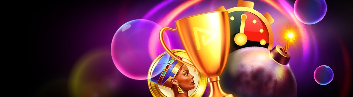 Drop & Races Без остановок!<br> Playson дарит год<br> веселья в турнирах !